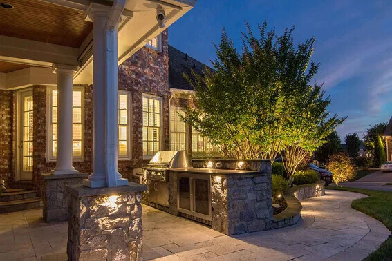 Elevate Your Summer Entertainment: Professional Outdoor Kitchen ... - Luxury Outdoor Kitchen Lighting